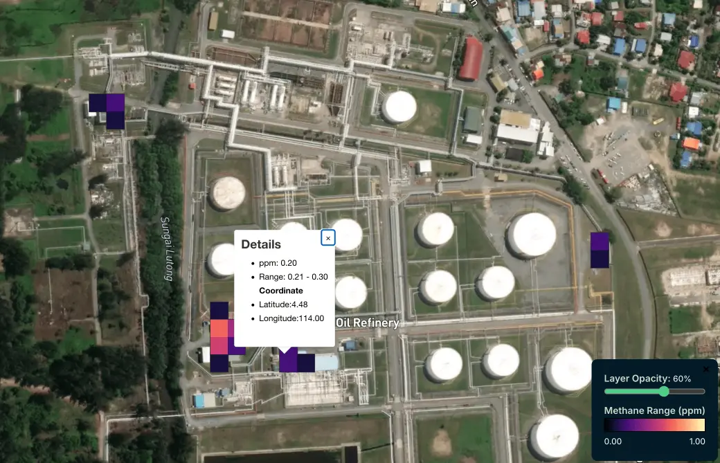 Scalable Methane Monitoring for a Southeast Asian Oil & Gas Major